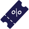 The vector image of voucher